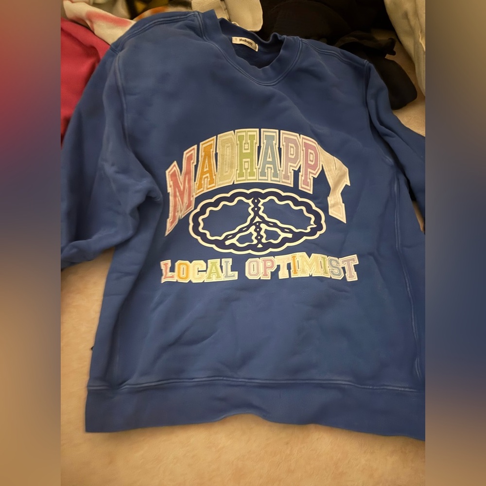 Madhappy Blue Local Optimist Women’s Crewneck